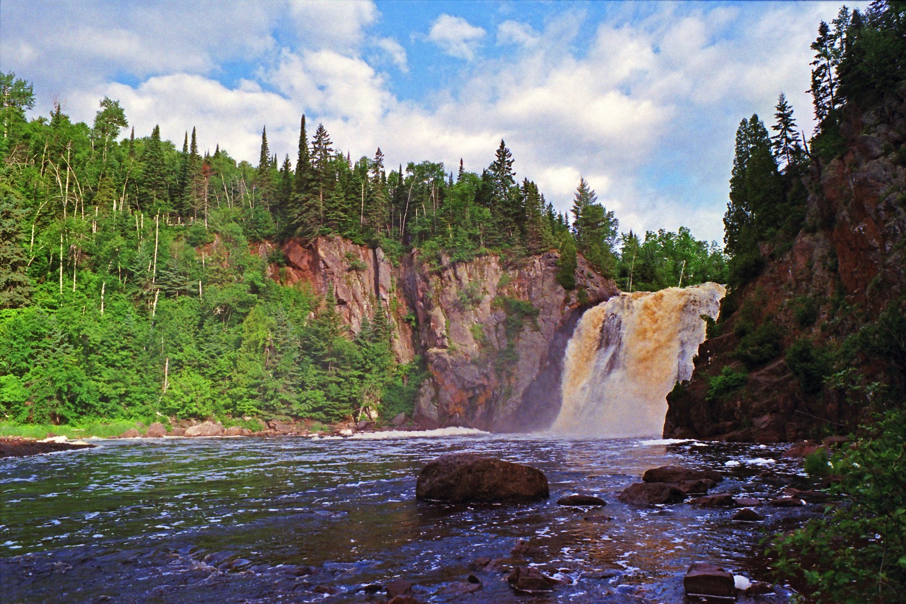 High Falls at Tettegouche State Park