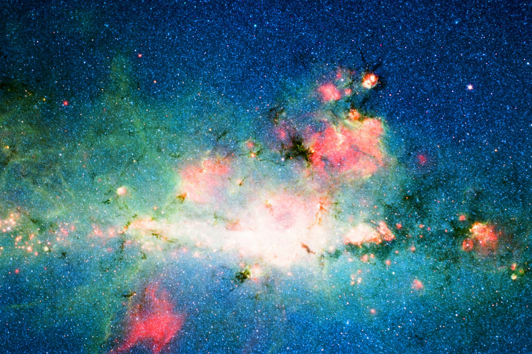 The central region of our Milky Way