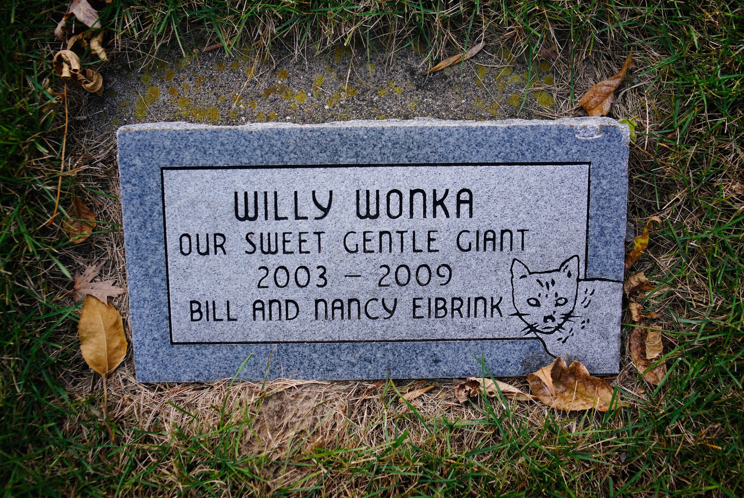 Memorial Pet Cemetery in Roseville, Minnesota