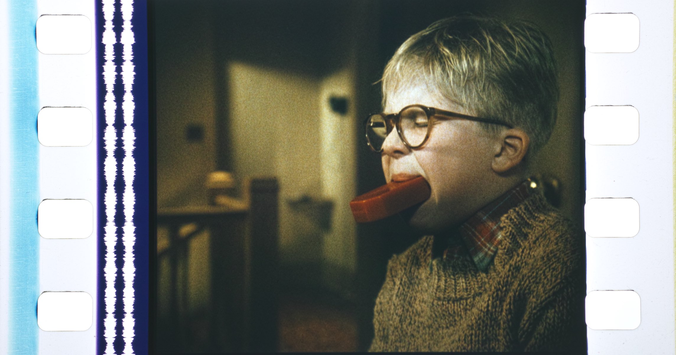 Ralphie with soap in his mouth